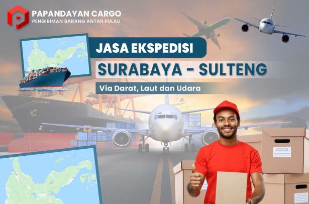 Ekspedisi Surabaya ke Sigi