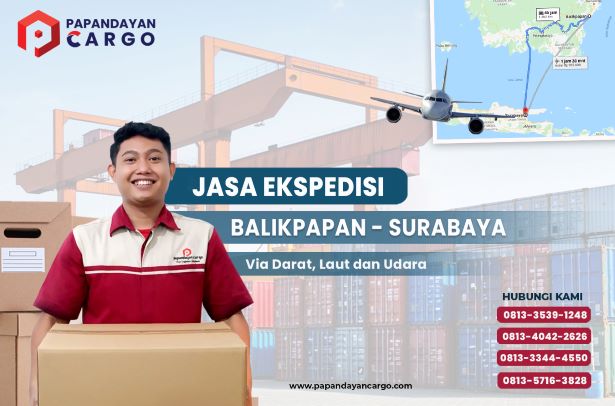 Jasa Ekspedisi Balikpapan Surabaya Murah