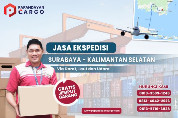 Ekspedisi Surabaya Kalimantan Selatan