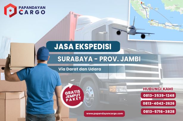 ekspedisi Surabaya Muaro Jambi