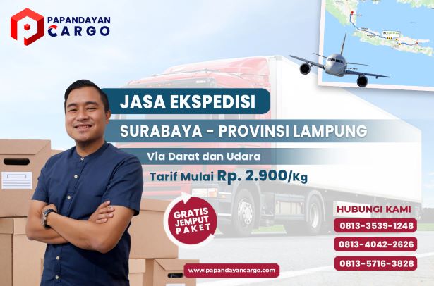 Ekspedisi Surabaya Bandar Lampung