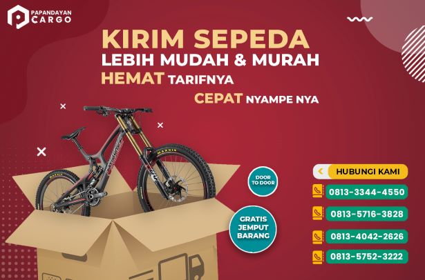 Jasa kirim Sepeda dari Surabaya