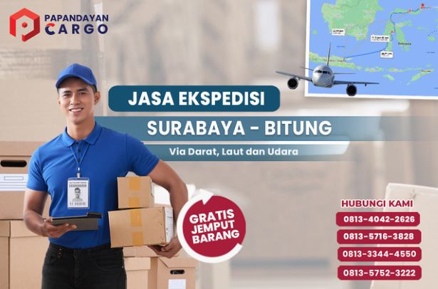ekspedisi Surabaya Bitung Murah