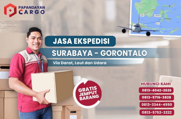 ekspedisi Surabaya Gorontalo