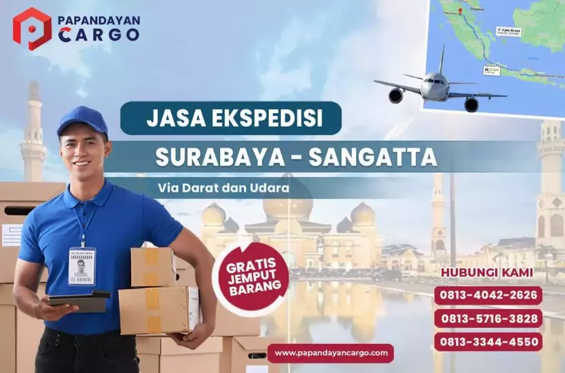 ekspedisi Surabaya Sangatta