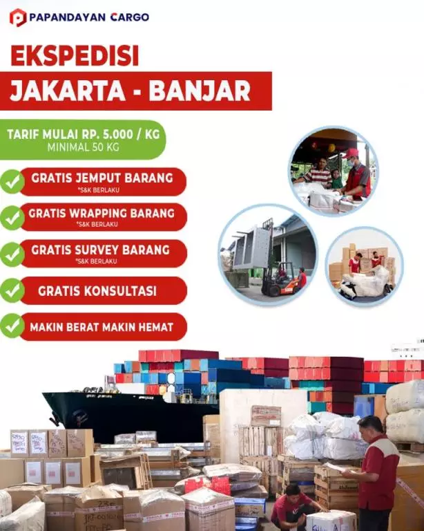 Ekspedisi Jakarta Banjar Portait