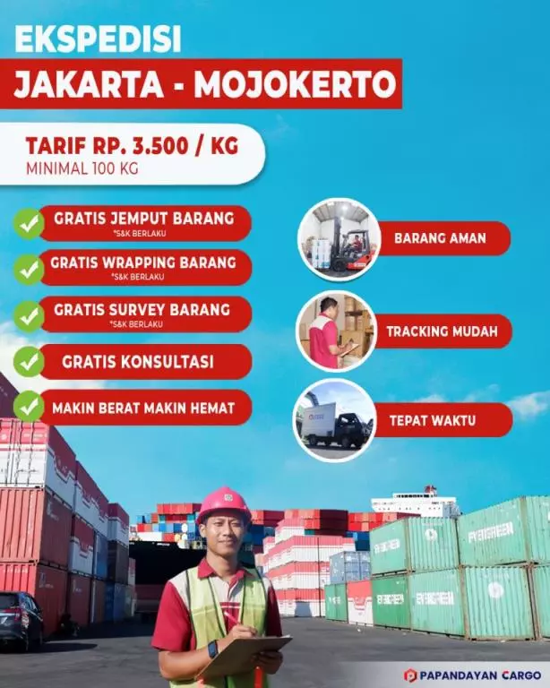 Ekspedisi Jakarta Mojokerto Portait