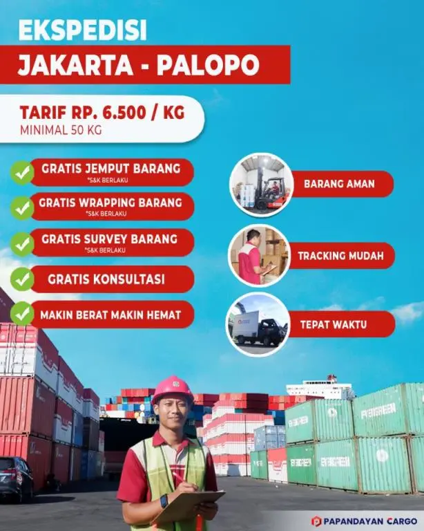 Ekspedisi Jakarta Palopo Portait