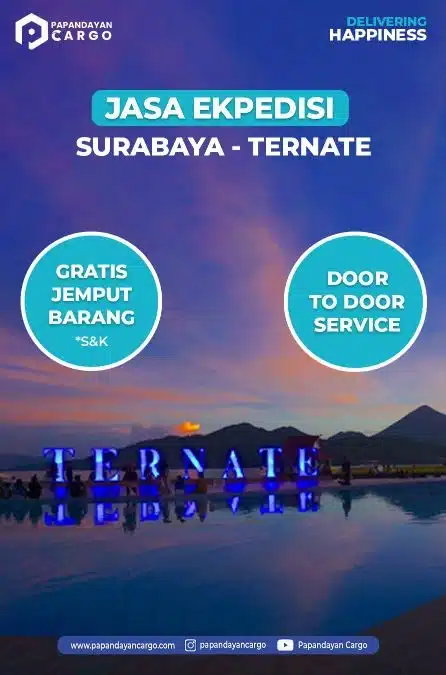 Ekspedisi Surabaya Ternate Terbaik 2022