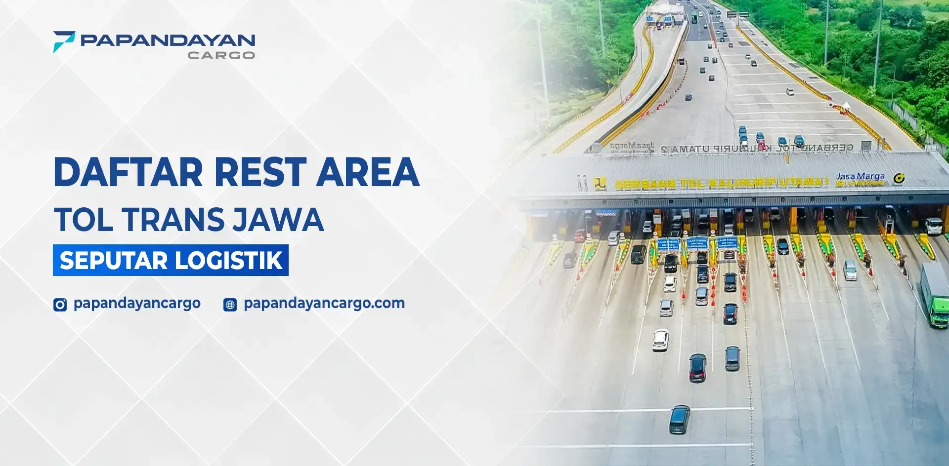 Daftar rest area di Tol Trans Jawa lengkap dengan lokasi KM dan fasilitas utama untuk perjalanan jarak jauh.