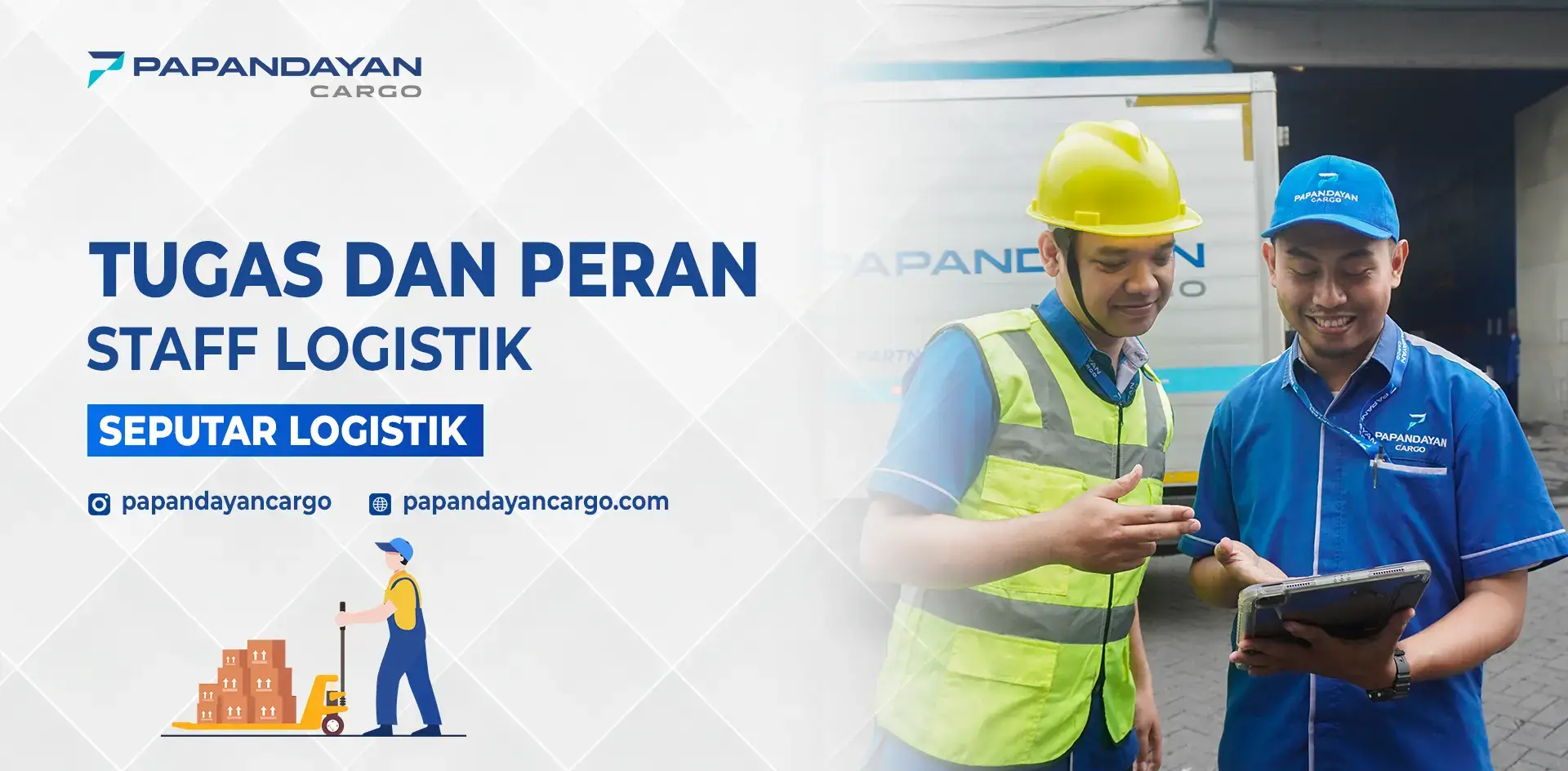 Staff logistik adalah bagian penting yang menangani alur barang di gudang.