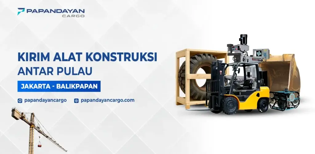 Jasa Kirim Barang Konstruksi Jakarta Balikpapan