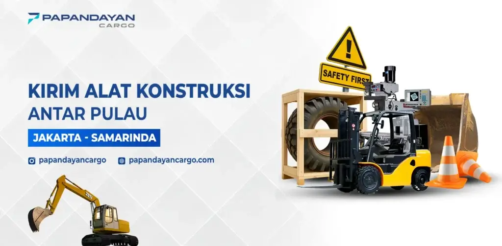 Jasa Kirim Alat Konstruksi Jakarta Samarinda