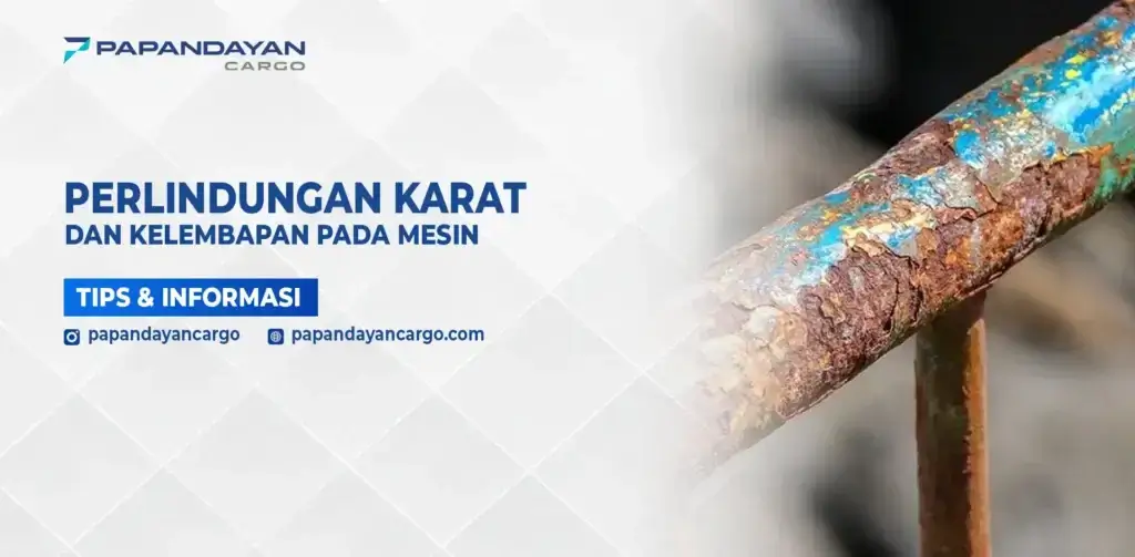 Perlindungan anti karat kirim mesin untuk mencegah korosi selama penyimpanan dan pengiriman.