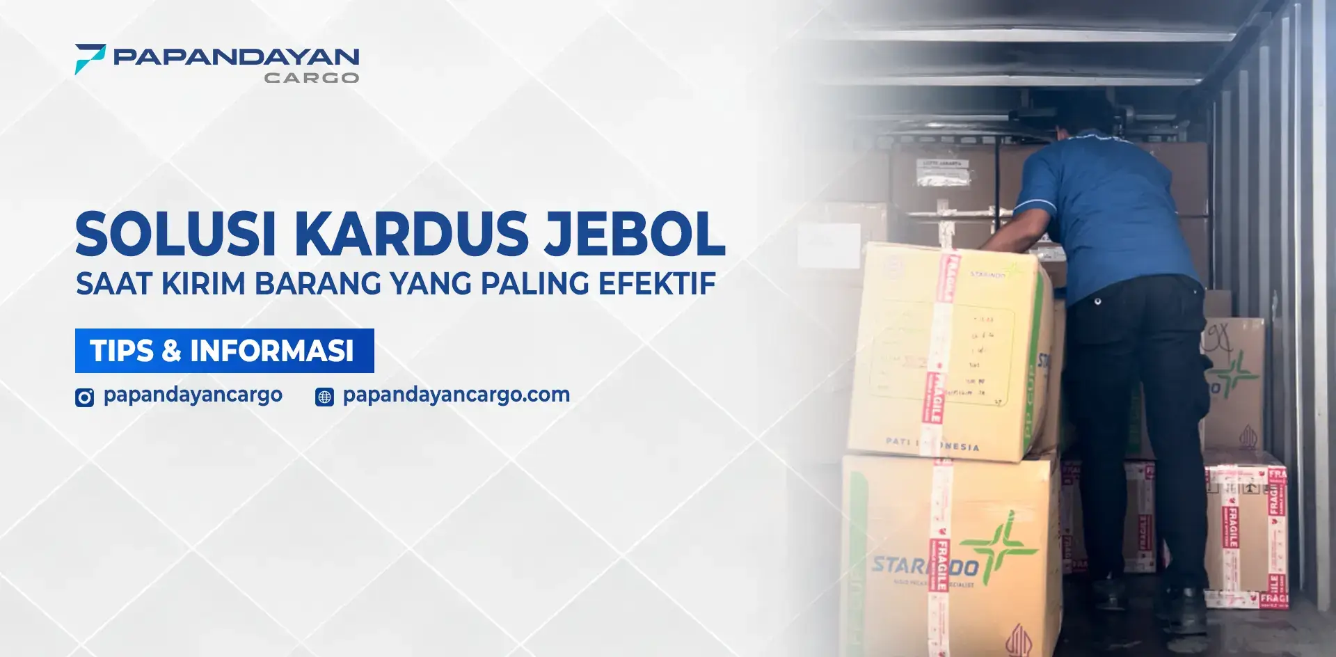 Informasi solusi kardus jebol untuk menjaga barang tetap aman selama proses pengiriman.