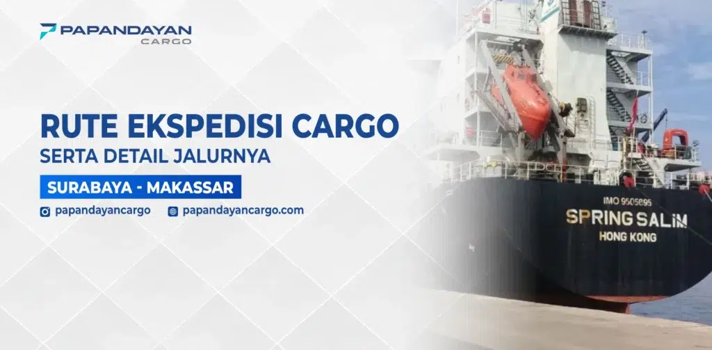Kapal kargo bersandar sebagai ilustrasi Rute Ekspedisi Cargo Surabaya Makassar.
