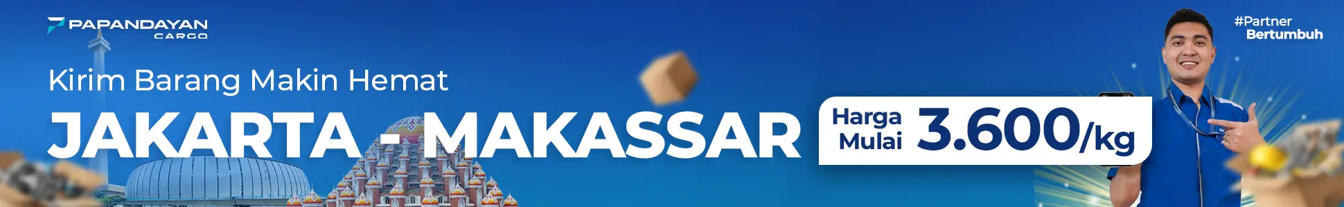 Promo Jakarta Makassar - Papandayan Cargo