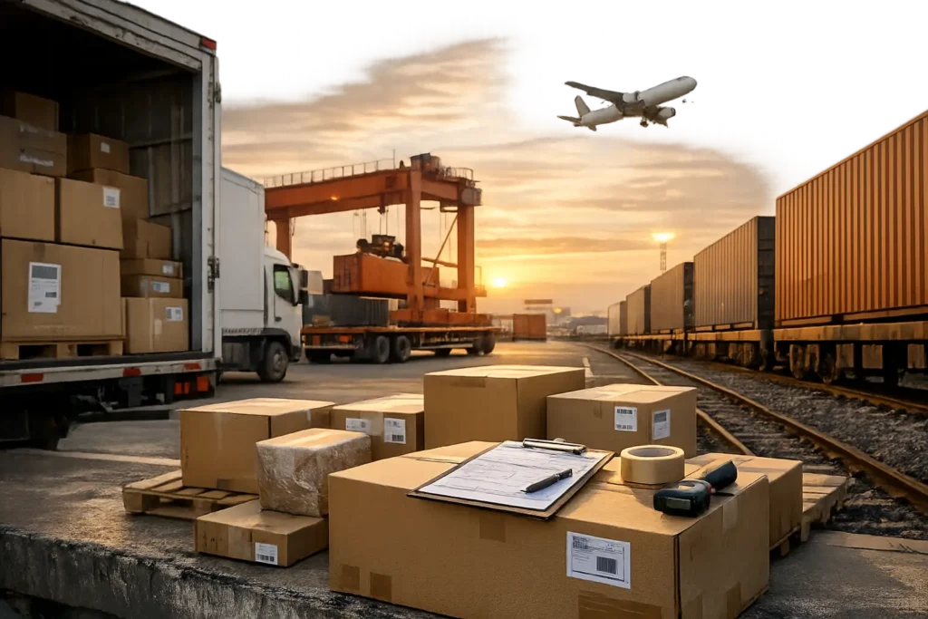 Apa itu transit dalam pengiriman barang saat paket berhenti sementara di gudang logistik