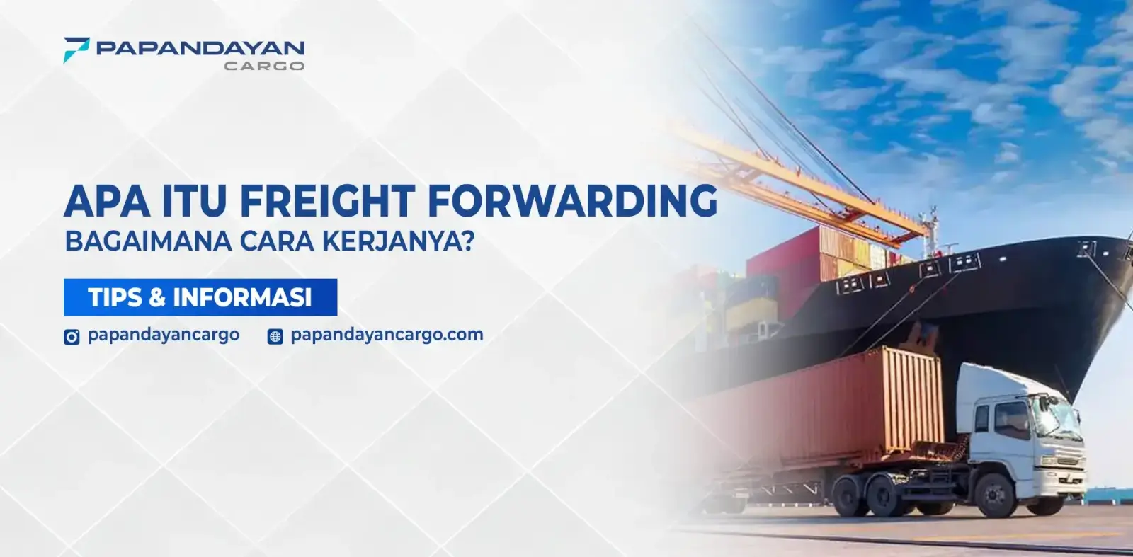 freight forwarding adalah layanan yang membantu koordinasi pengiriman barang industri