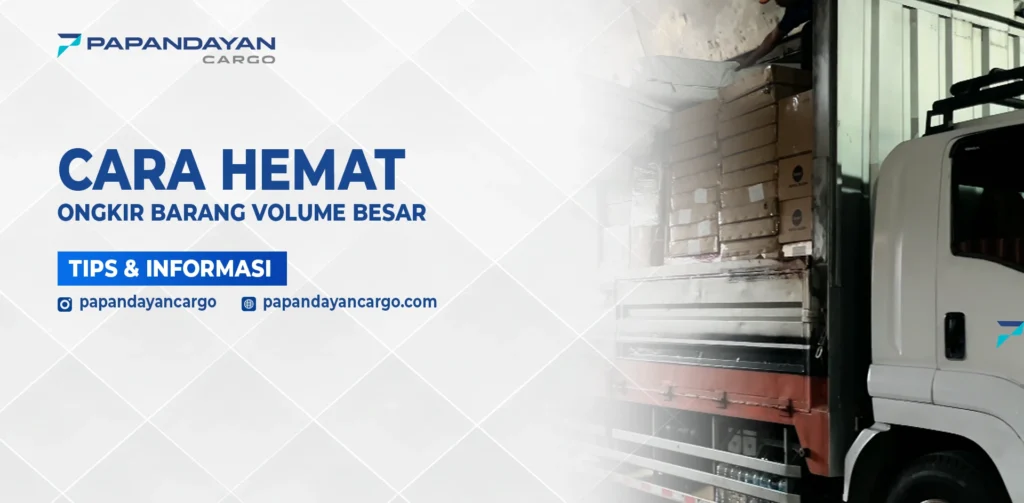Hemat ongkir barang volume besar dengan pengiriman cargo dan penataan muatan yang efisien agar biaya logistik lebih terkendali.