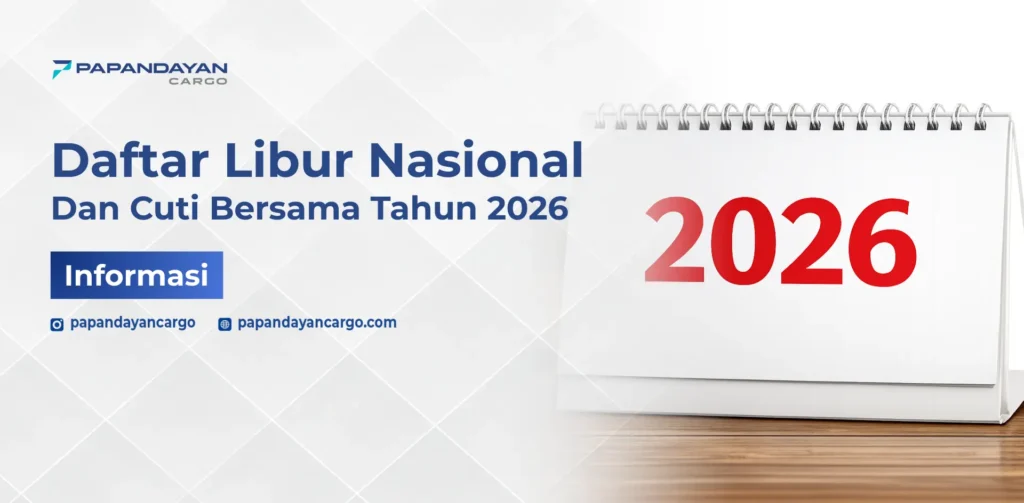 Libur dan cuti 2026 ditampilkan dalam kalender meja sebagai panduan jadwal libur nasional dan cuti bersama