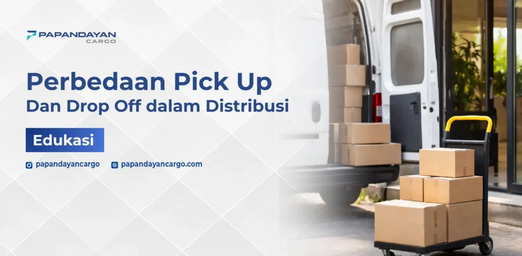 Drop off adalah metode pengiriman di mana pengirim menyerahkan barang langsung ke titik layanan atau gudang ekspedisi.