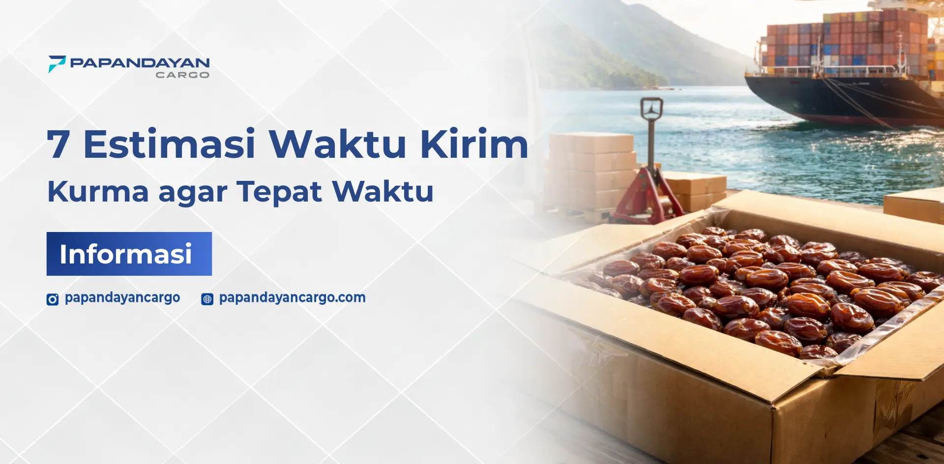 Estimasi waktu kirim kurma agar tepat waktu dengan perencanaan jadwal, pemilihan moda, dan antisipasi lonjakan distribusi.