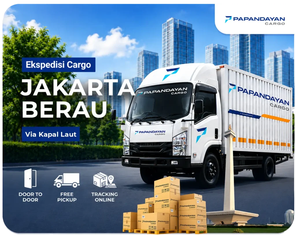 Ekspedisi Jakarta Berau untuk pengiriman barang bisnis antarpulau dengan layanan cargo profesional.