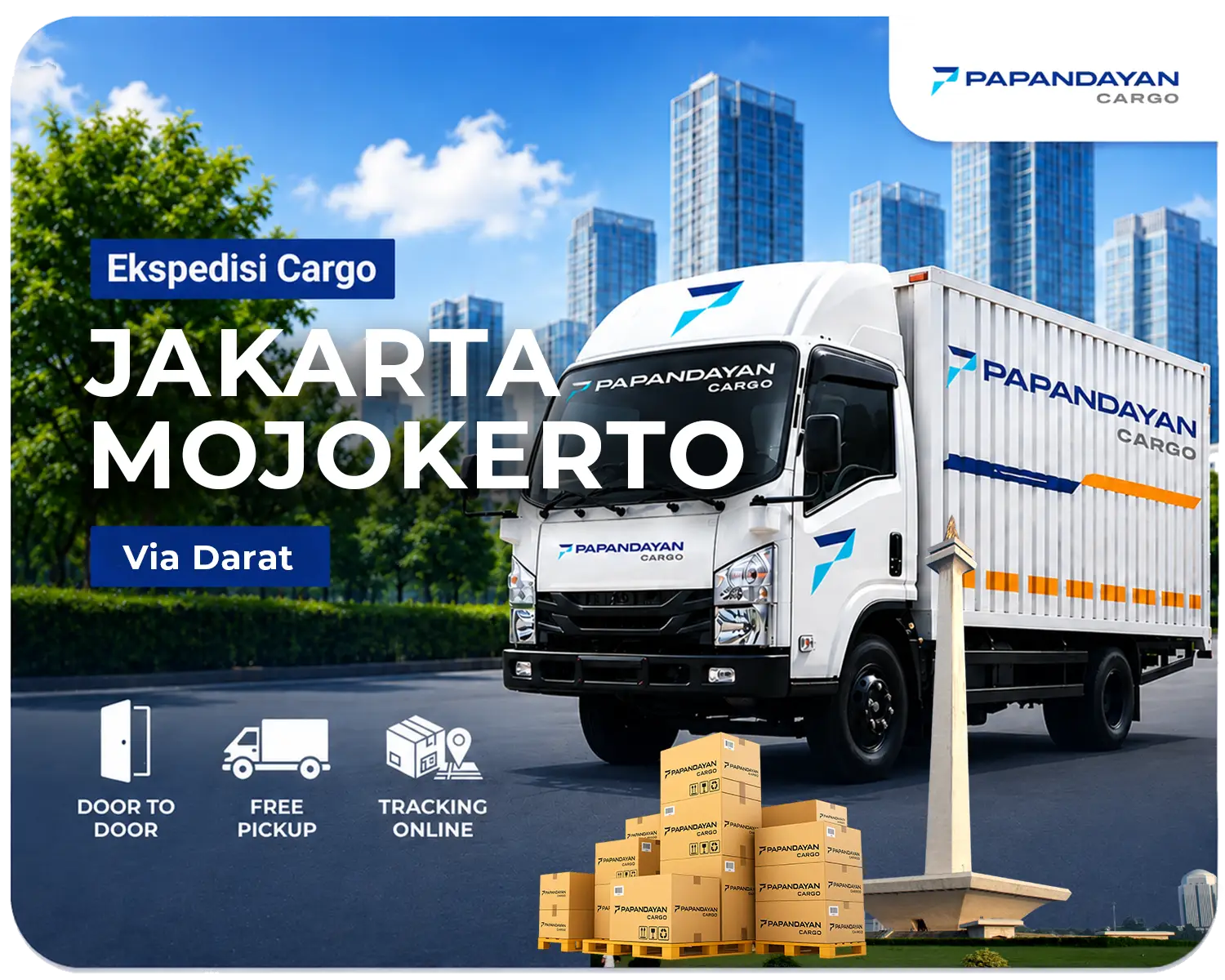 Ekspedisi Jakarta Mojokerto via darat untuk pengiriman barang bisnis dengan armada cargo yang aman dan terjadwal.