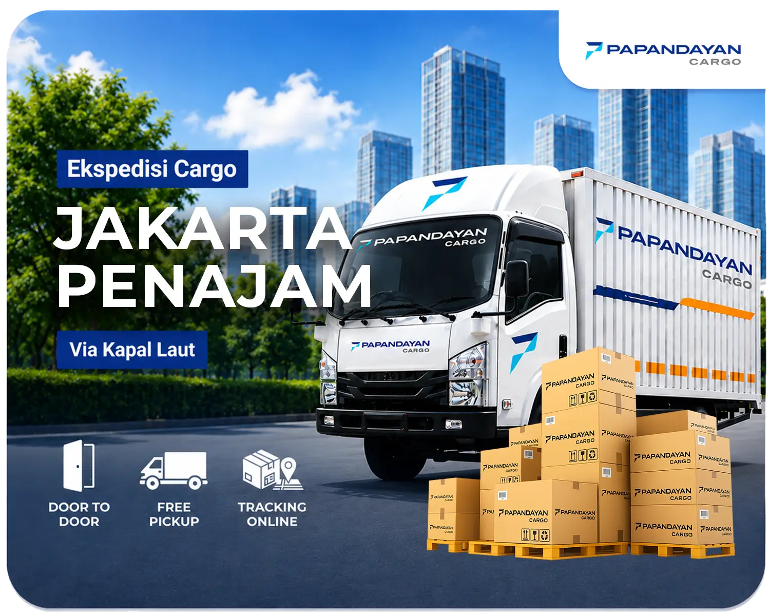 Ekspedisi Jakarta Penajam untuk pengiriman barang bisnis antarpulau dengan layanan cargo yang aman, terdata, dan profesional.