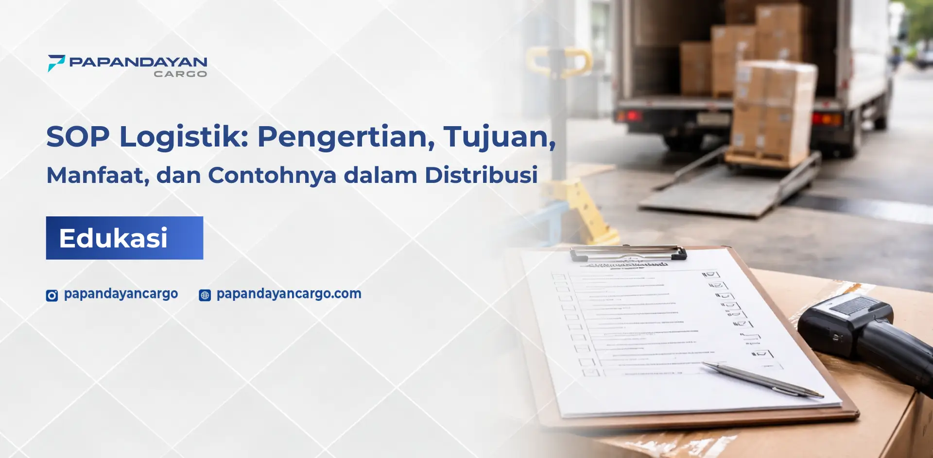 SOP logistik dalam proses distribusi barang dengan checklist operasional sebelum pengiriman