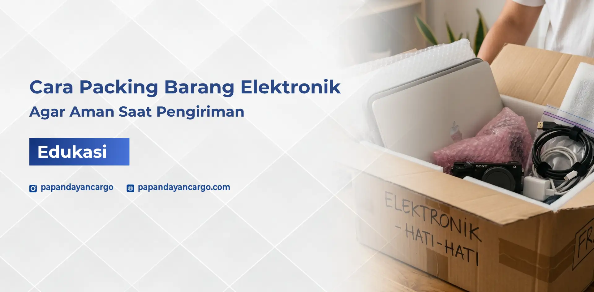 Cara packing barang elektronik agar aman saat pengiriman dengan perlindungan khusus untuk mencegah kerusakan.