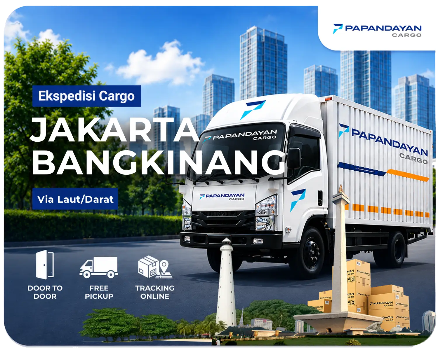 ekspedisi jakarta bangkinang via darat dan laut memberikan kenyamanan dan kepastian dalam pengiriman cargo usaha Anda.