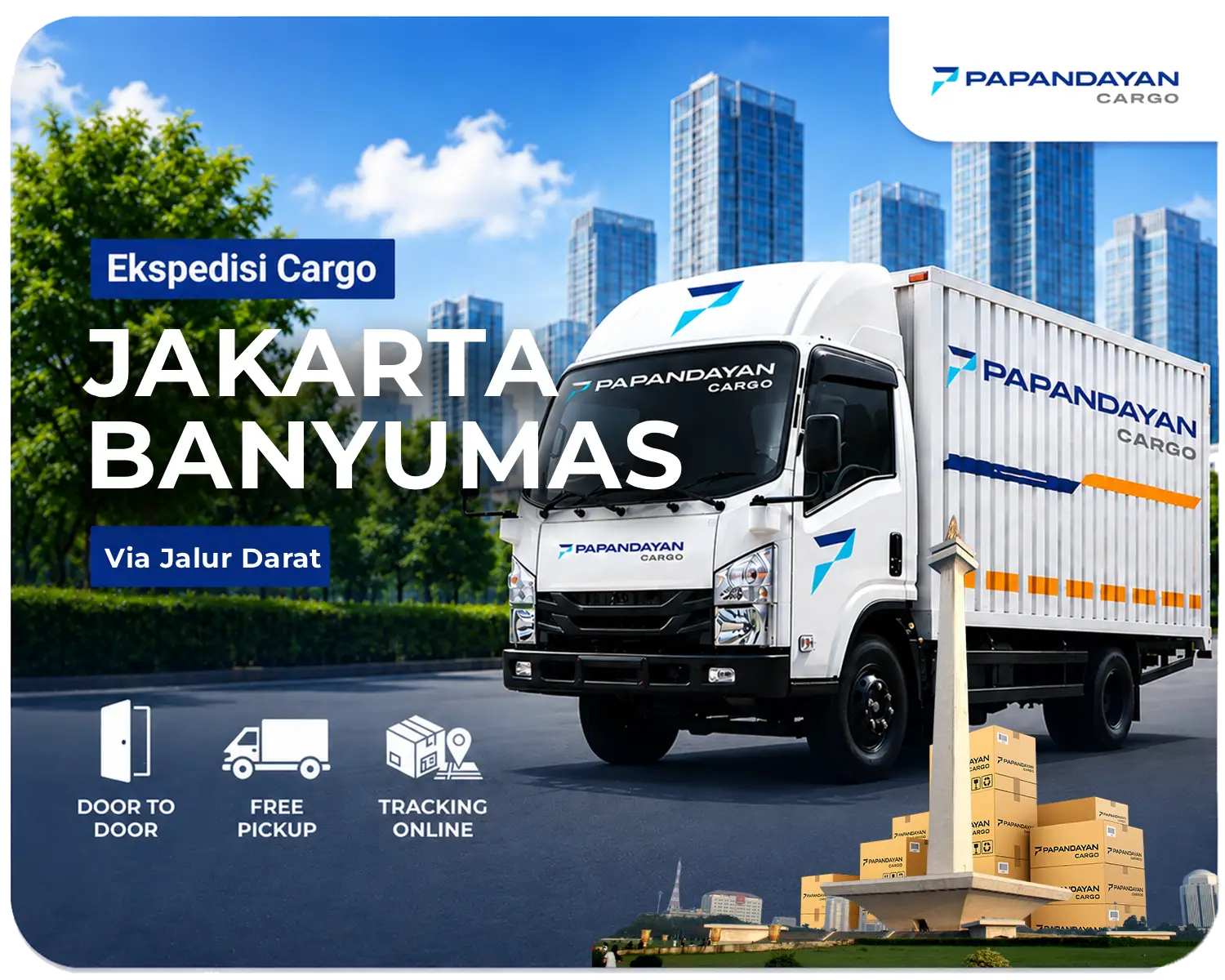 ekspedisi jakarta banyumas via darat hadir memberikan kepastian pengiriman cargo yang aman untuk mendukung niaga Anda.