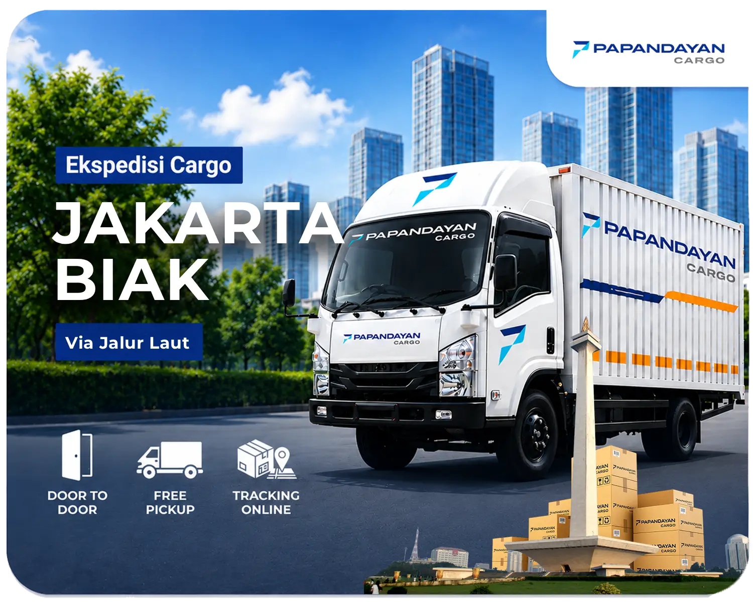 Ekspedisi Jakarta Biak via laut membantu pengiriman barang cargo dan banyak koli untuk kebutuhan distribusi antarpulau dengan proses yang tertata.