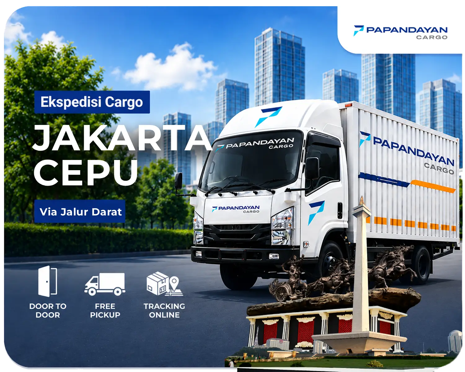 Ekspedisi Jakarta Cepu via darat untuk pengiriman barang cargo, muatan banyak koli, dan kebutuhan distribusi antarkota dengan jadwal yang terencana.