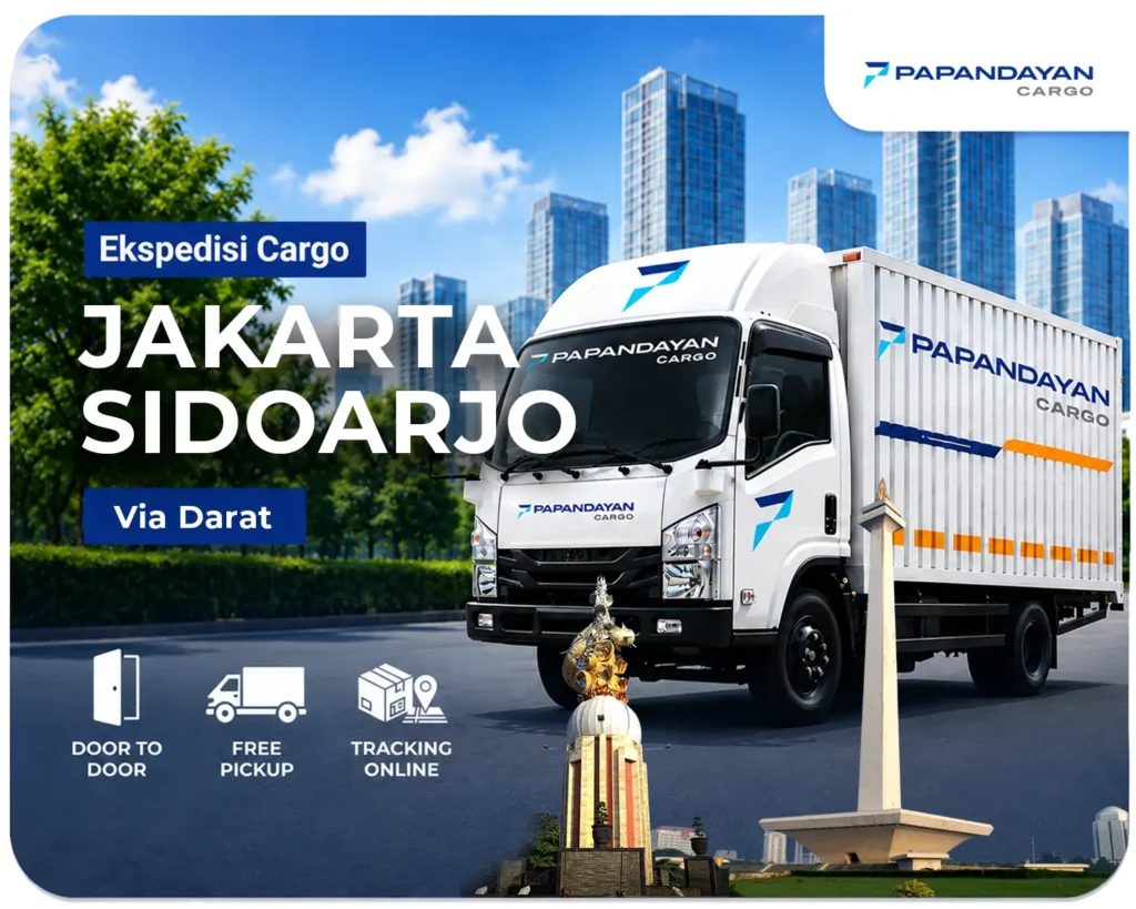 Layanan ekspedisi Jakarta Sidoarjo untuk mendukung pengiriman barang usaha dan bisnis ke wilayah Jawa Timur