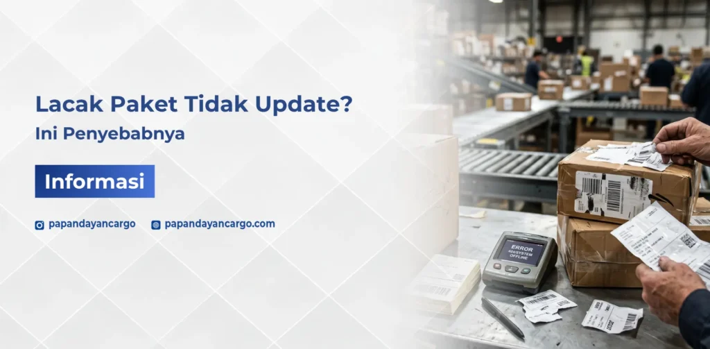 Panduan lacak paket saat status pengiriman tidak update agar pelanggan memahami proses tracking barang dengan lebih jelas