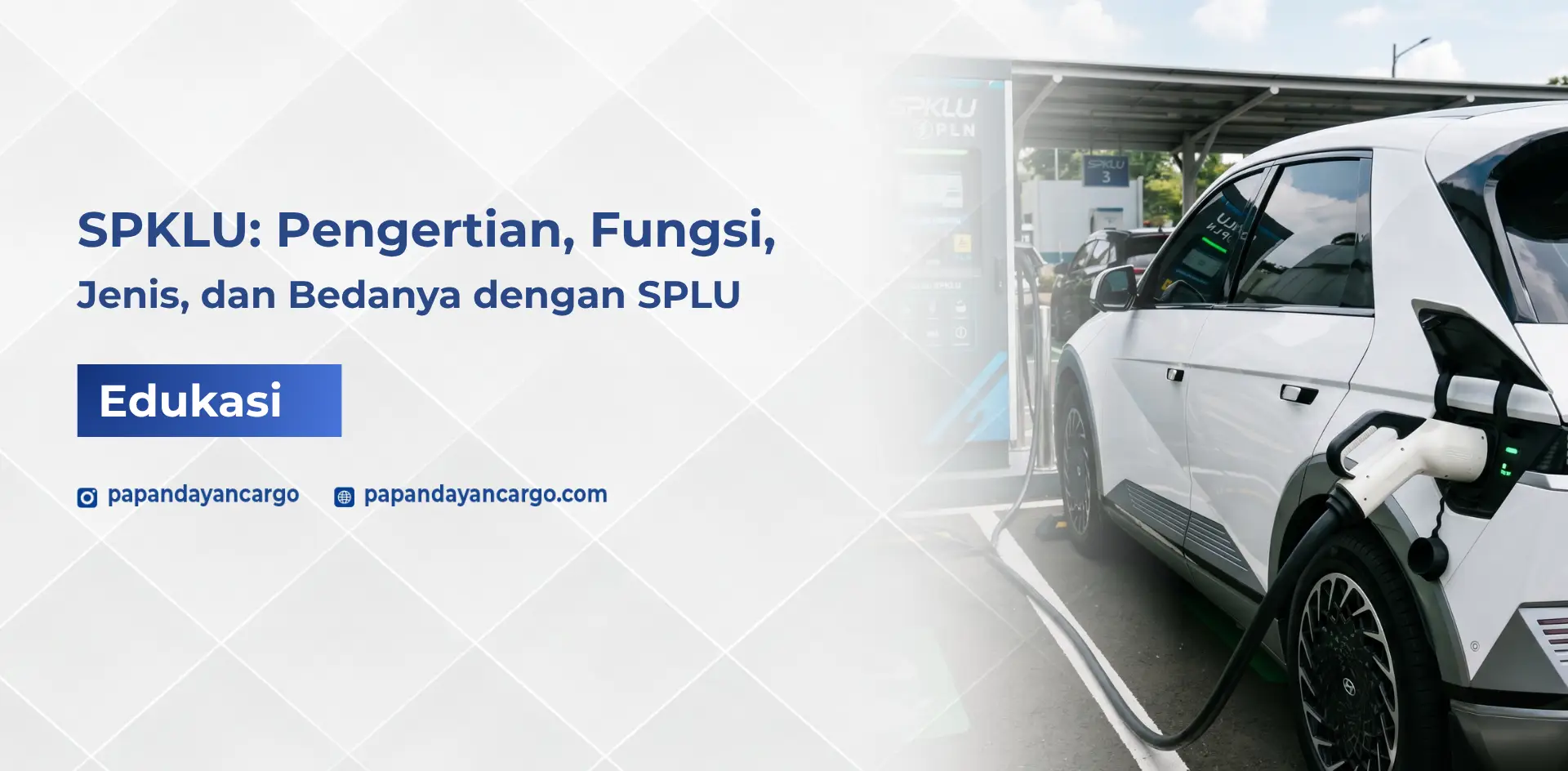SPKLU sebagai fasilitas pengisian daya kendaraan listrik untuk mendukung mobilitas dan ekosistem transportasi berbasis energi listrik