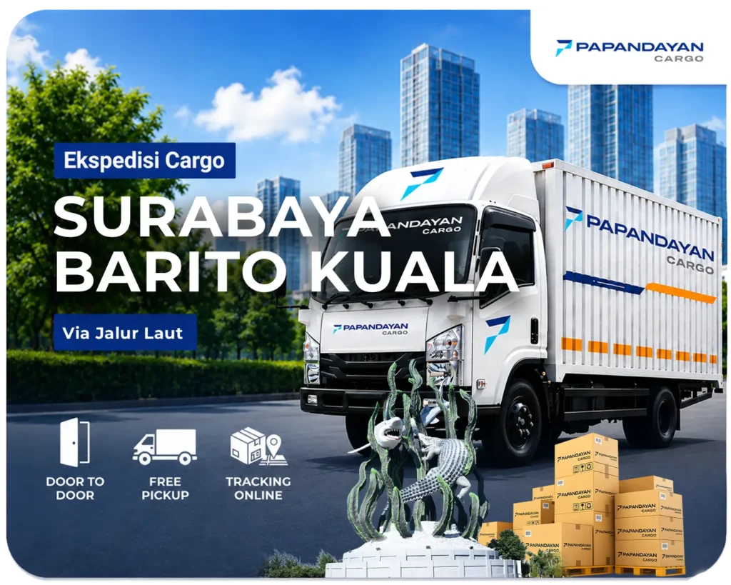 Ekspedisi Surabaya Barito Kuala via laut untuk mengirim kebutuhan gudang, persediaan toko, dan barang operasional agar alur pasokan usaha tetap berjalan.
