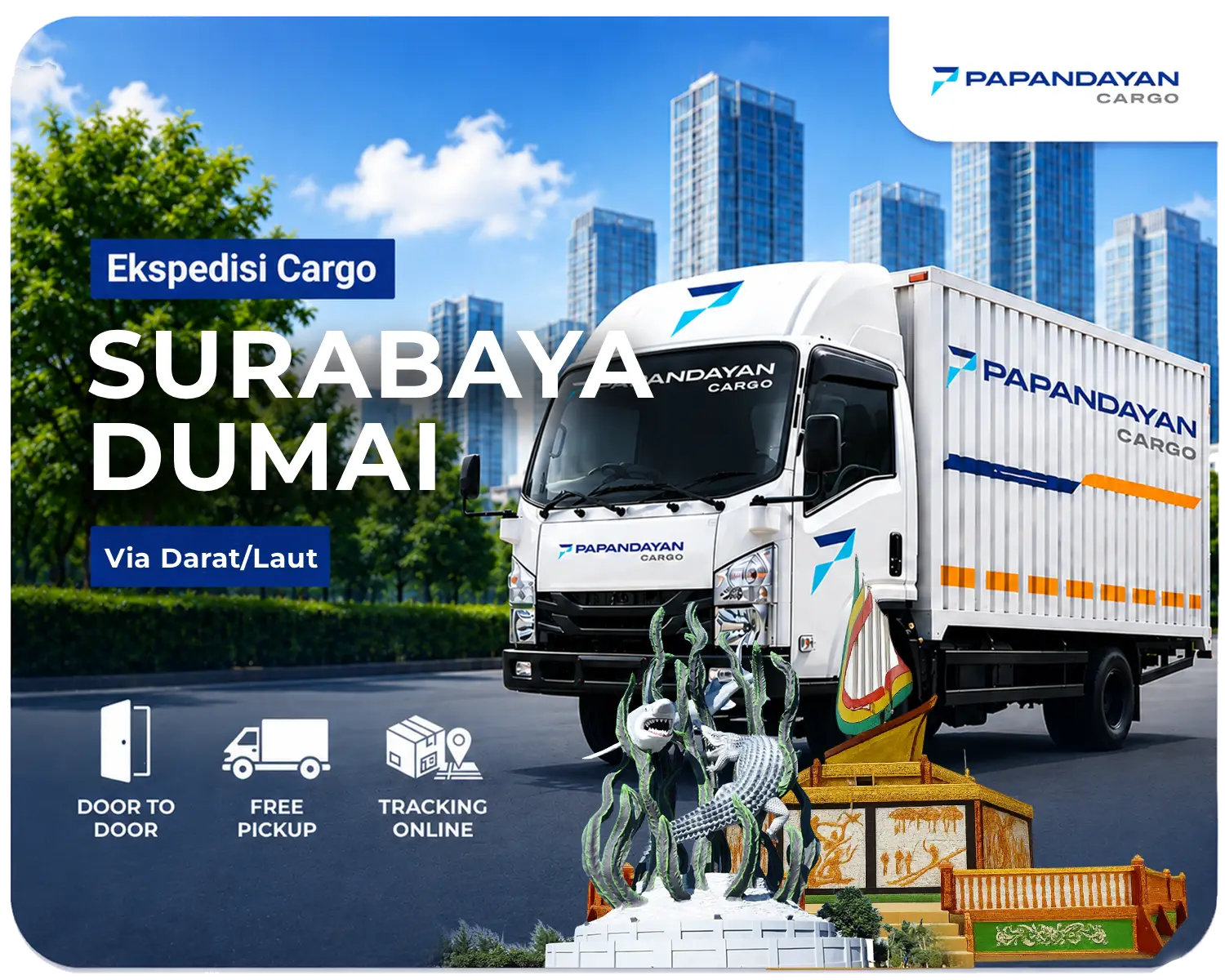 Ekspedisi Surabaya Dumai membantu pengiriman barang bisnis, kebutuhan industri, dan suplai operasional menuju wilayah Riau dengan layanan yang lebih siap mendukung distribusi antar pulau.