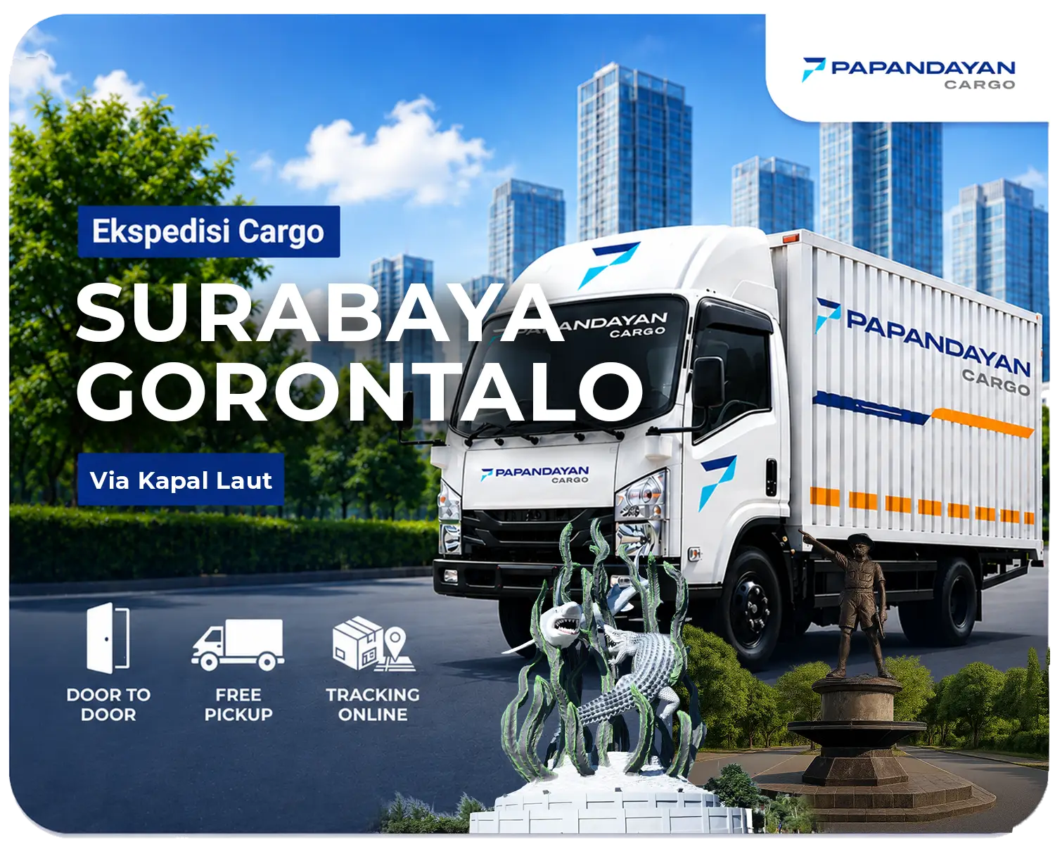 Ekspedisi Surabaya Gorontalo membantu distribusi barang bisnis, material proyek, dan kebutuhan industri antar pulau dengan proses pengiriman yang lebih mudah dikontrol.