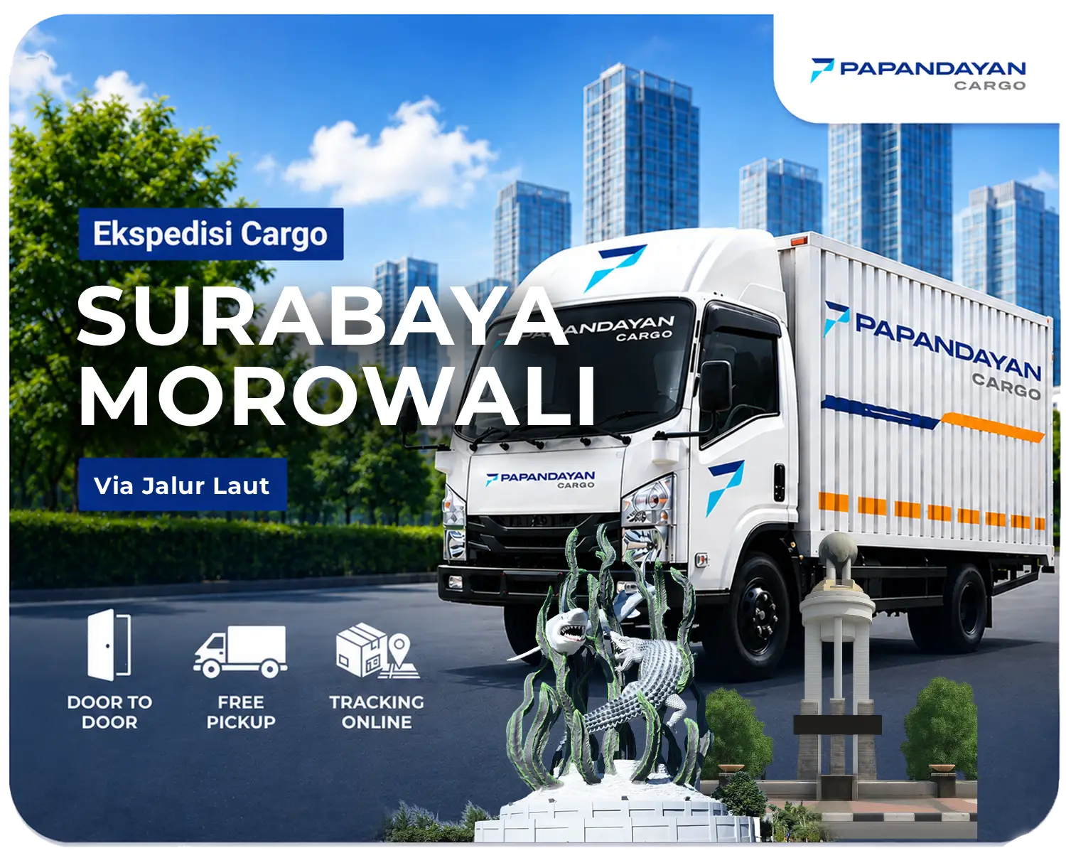 Ekspedisi Surabaya Morowali via laut melayani barang cargo, kiriman banyak koli, serta kebutuhan distribusi antarpulau dengan penanganan muatan yang rapi.