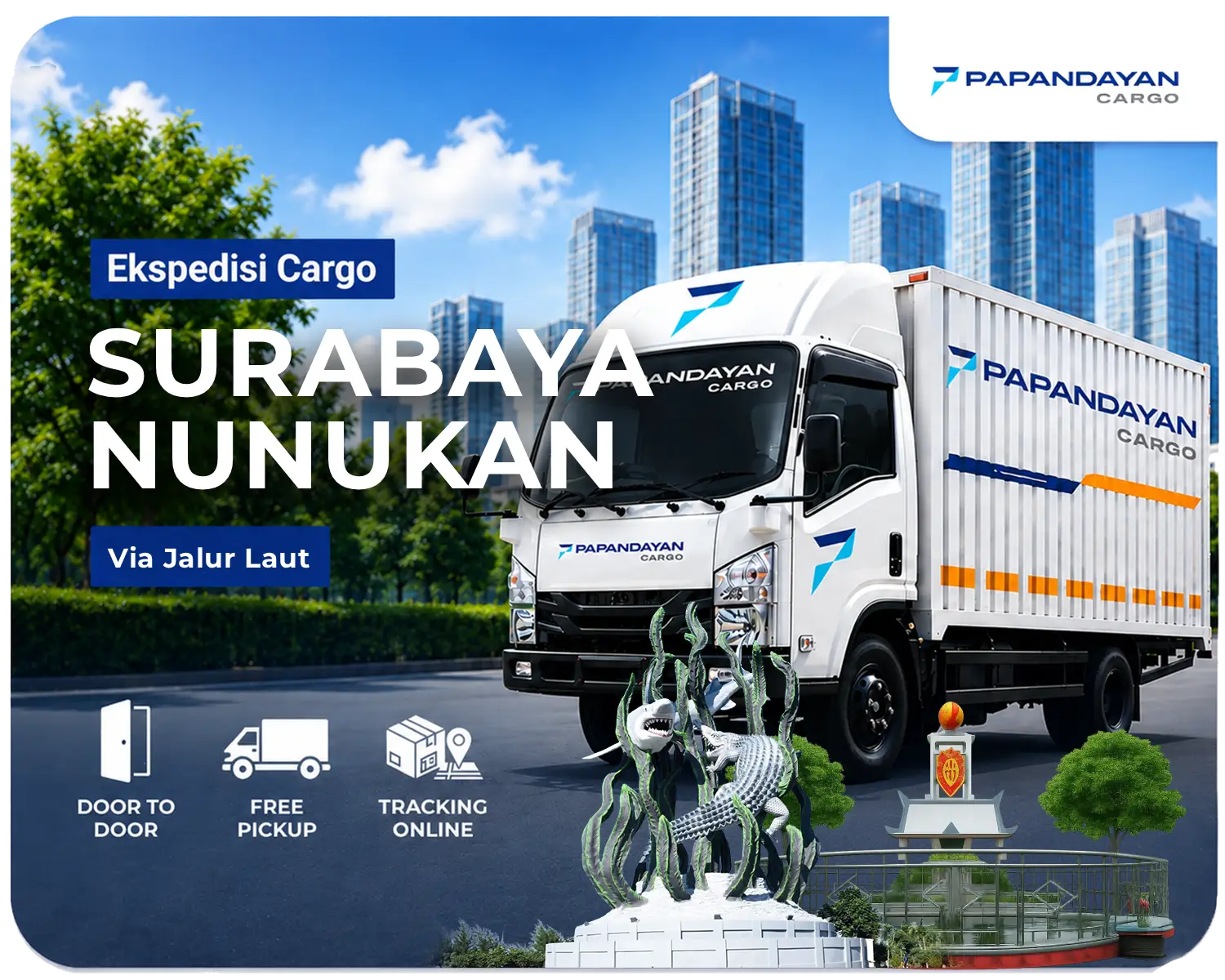 Ekspedisi Surabaya Nunukan via laut melayani barang cargo, kiriman banyak koli, serta kebutuhan distribusi antarpulau dengan penanganan muatan yang rapi.