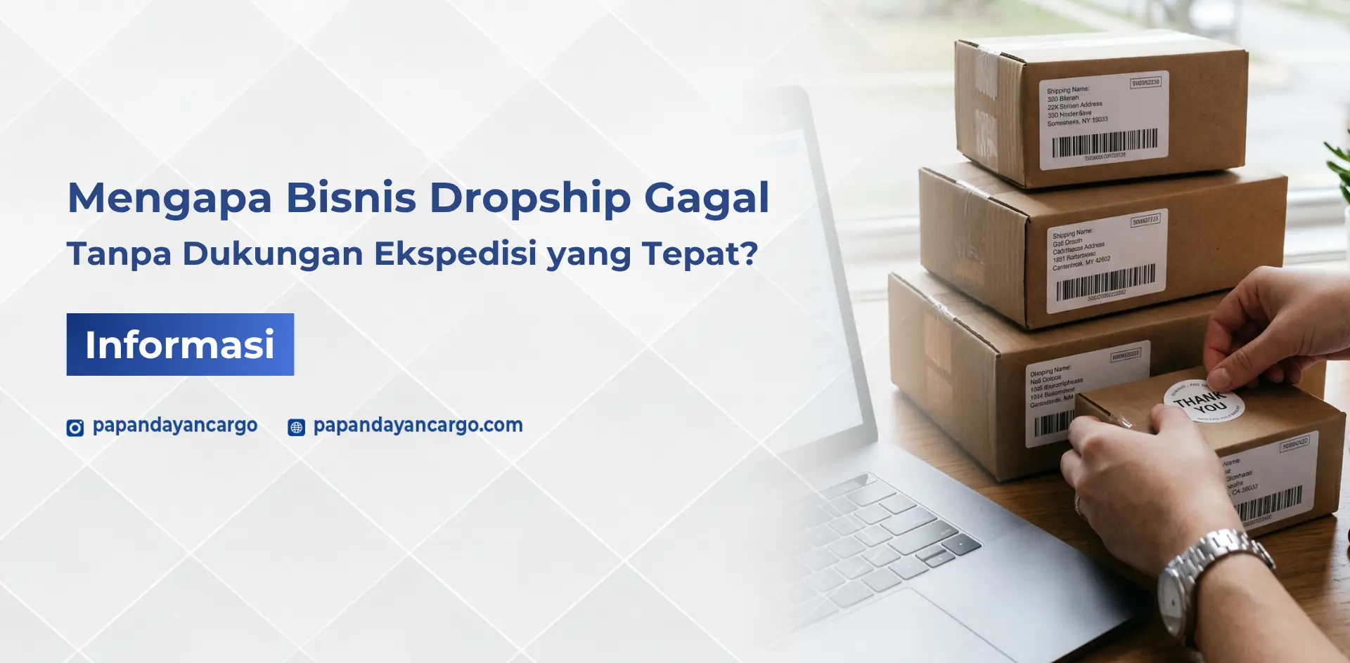 Bisnis dropship membutuhkan dukungan ekspedisi yang tepat agar proses pengiriman pesanan lebih lancar dan terpercaya