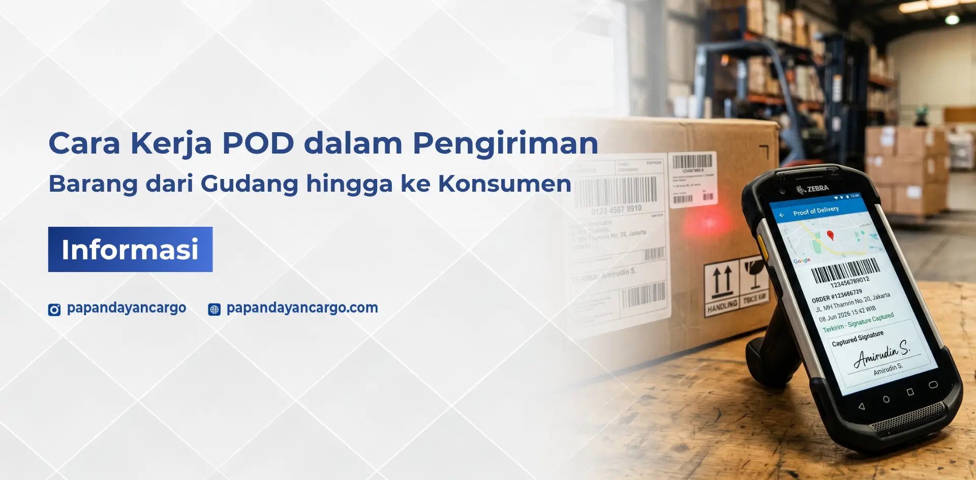 Cara kerja POD dalam pengiriman barang untuk membantu bisnis memantau proses serah terima secara lebih transparan