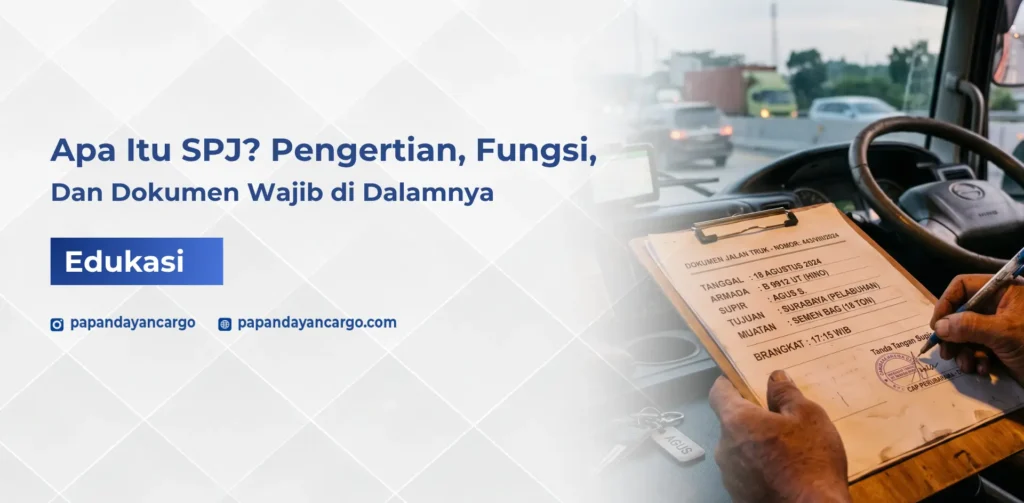 SPJ adalah dokumen perjalanan kendaraan yang membantu mencatat detail pengiriman, armada, dan muatan secara lebih tertib