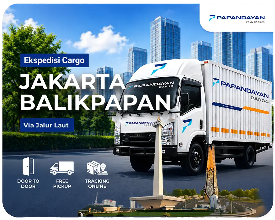 Ekspedisi Jakarta Balikpapan via laut untuk kebutuhan pengiriman barang bisnis, operasional, dan distribusi dengan layanan door to door yang lebih praktis.