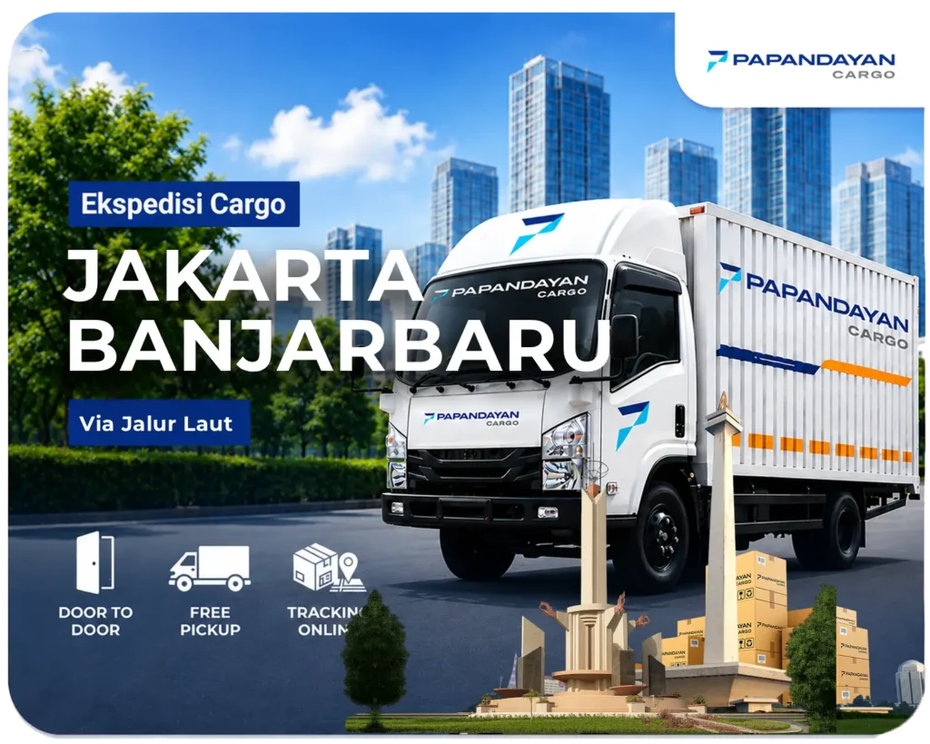 Layanan ekspedisi Jakarta Banjarbaru untuk mendukung distribusi barang usaha ke pusat aktivitas Kalimantan Selatan