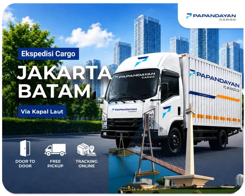 Ekspedisi Jakarta Batam dengan layanan cargo profesional untuk pengiriman barang bisnis antarkota.